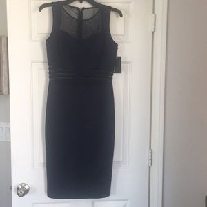 Navy going out dress